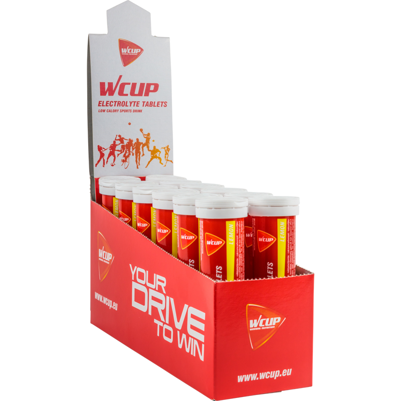 WCUP - Tablet elettroliti Lemon 12 pezzi