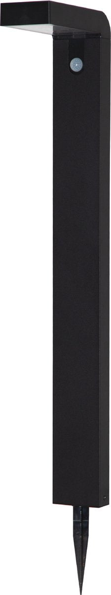 Lampada da terra Eglo Baracconi da esterno - LED - 80 cm - sensore di movimento - nera