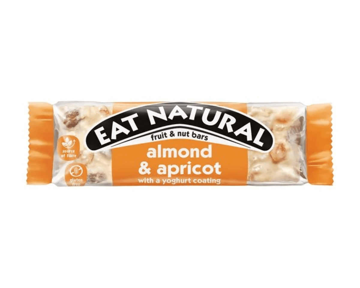 Coma albaricoque almendrado natural con capa de yogur (12x 40gr)