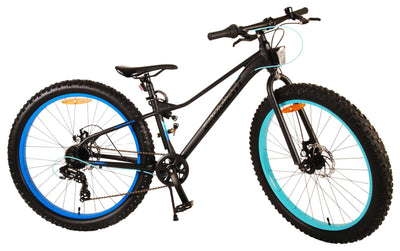 Volare gradient kinderfiets – jongens – 26 inch – zwart blauw – 7 speed – prime collection