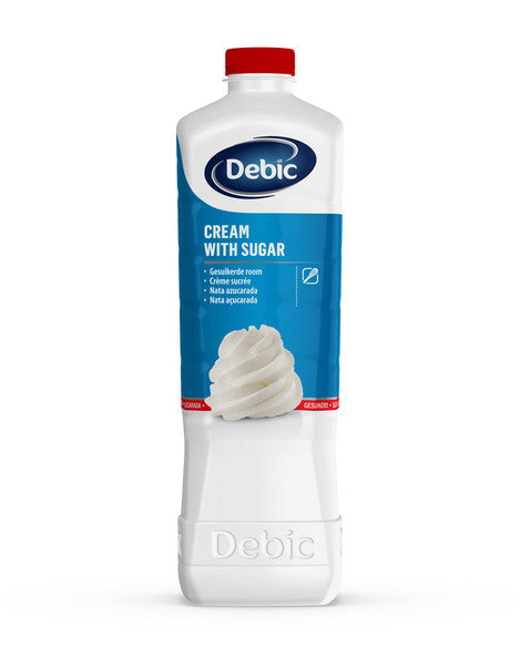 Nata montada Debic con azúcar (2 litros)