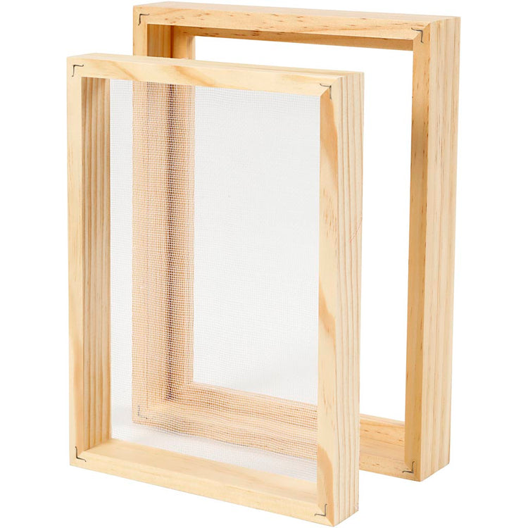 Paper mold with double frame A5