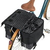 Urban Proof 40L dubbele fietstas zwart grijs