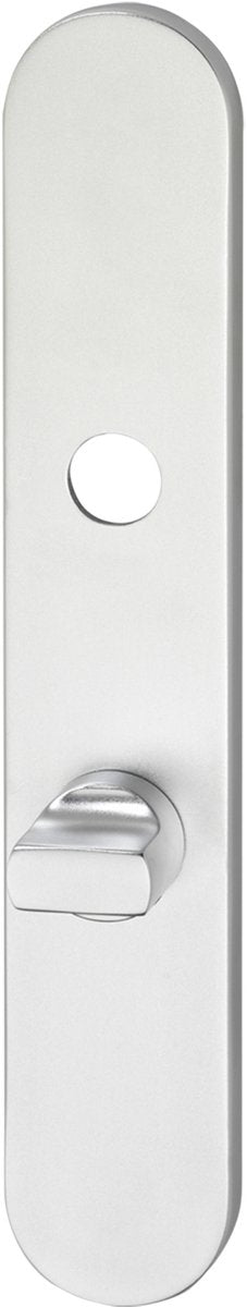Impresso schild - wc63 8 - rond - verdekt - aluminium f1