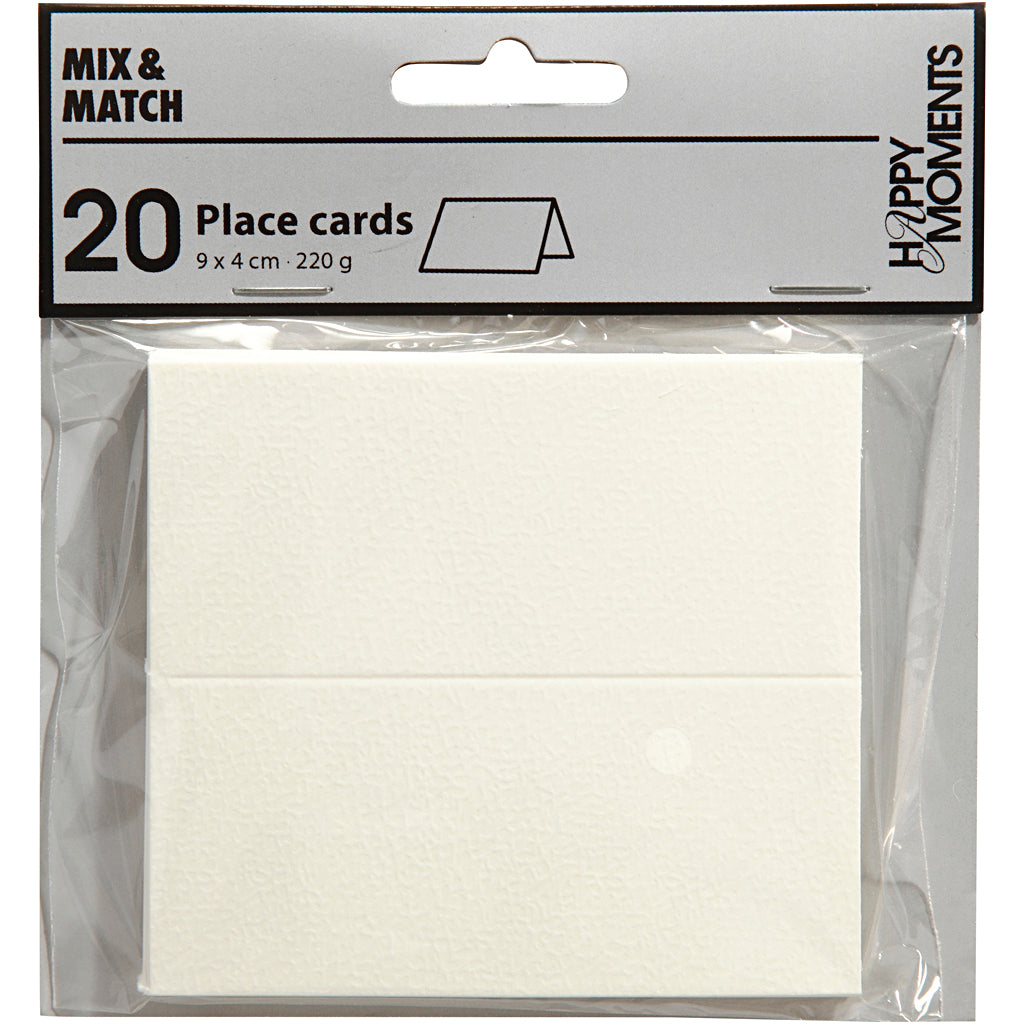 Creative Cards Cards White, 20st.