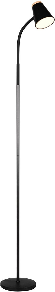 RL vive tu luz realidad pongo - lámpara de pie - negro - incl. 1x SMD 4,5 W - flexible - placa de circuito LED de alto voltaje - no regulable