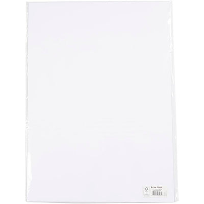 Cartoncino azienda Creativ, foglio 50x70 cm, 270 gr, bianco, 10 fogli 1 scatola