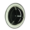 Renson 1068945 - válvula de extracción incorporada PVC 736 (dia 125) str 9005 (negro) | 2 piezas