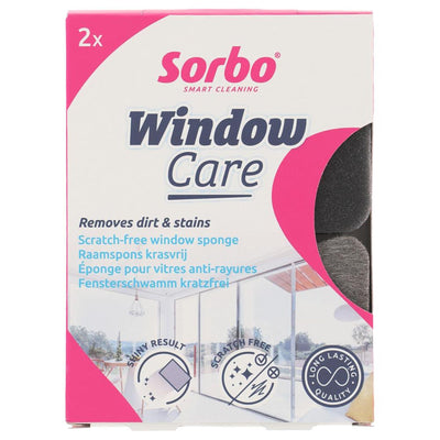 Juego de esponjas para ventanas Sorbo para el cuidado de ventanas, 2 unidades