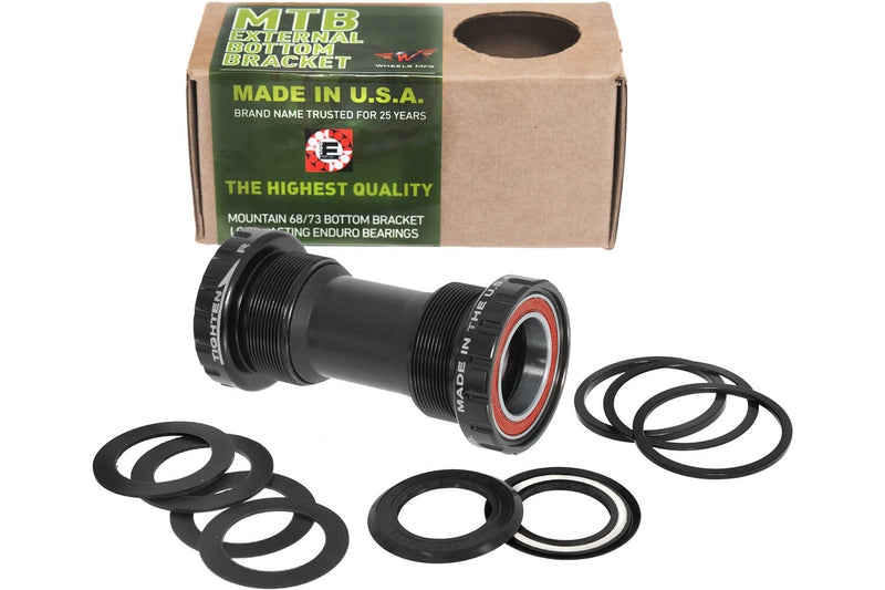 Ruedas de fabricación de ruedas MFG MTB Shimano FSA ACB Negro