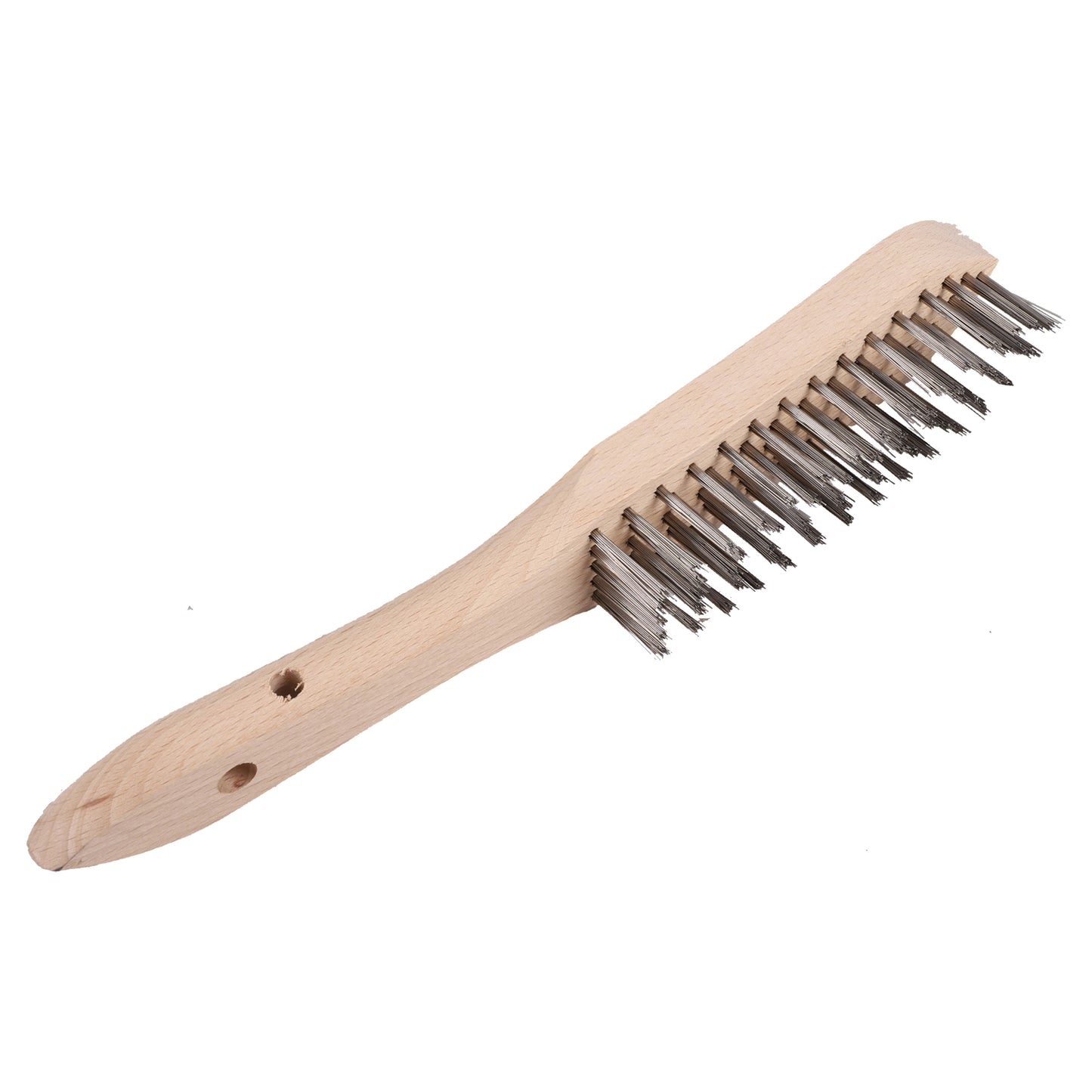 Cepillo de alambre Copenhagen pro - acero fundido - 5 filas - mango de madera fsc - 23.550.05