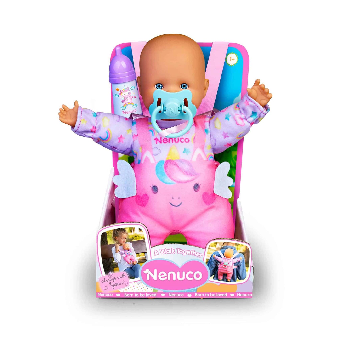 Nenuco babypop con un cuerpo suave de aproximadamente 28 cm de tamaño