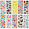 3D stickers, dim 7x17 cm, 20 sheet 1 box