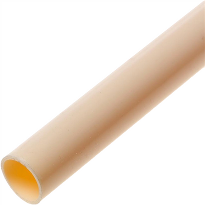 Tubería Pipelife PVC 1 crema longitud 4 metros | 25 piezas