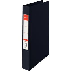 Esselte ringbanden pp a4 rugbreedte 35 mm zwart 23-rings etikethouder mechanisme
