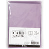 Biglietti e buste aziendali Creativ, formato biglietto 10,5x15 cm, formato busta 11,5x16,5 cm, madreperla, 120+210 gr, viola, 4 set 1 scatola