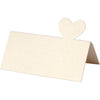 Tarjetas de presentación de empresa Creativ, tamaño 8x8,5 cm, 120 gr, blanquecino, 20 piezas 1 caja
