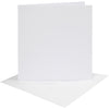 Creative Company Cards and buste White, 4st.