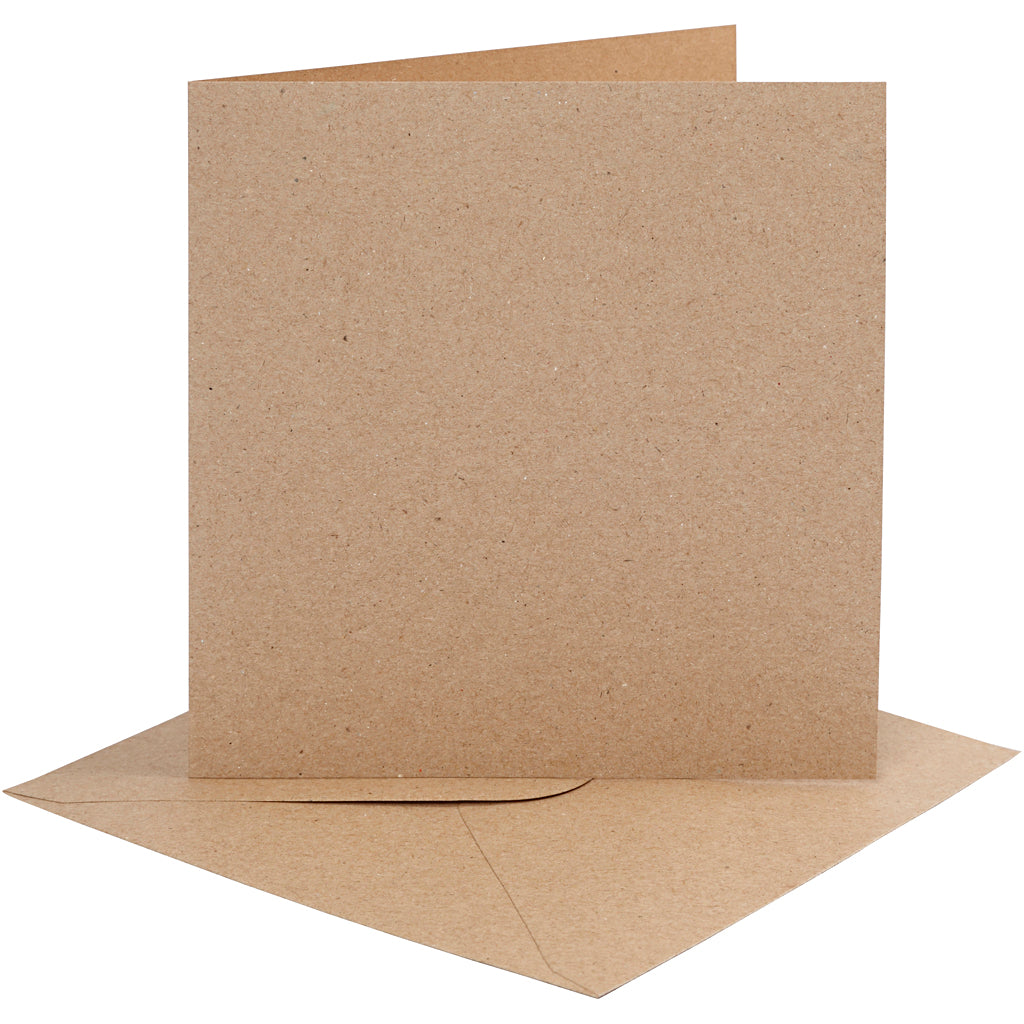 Creative Company Cards and buste Natural, 4st.