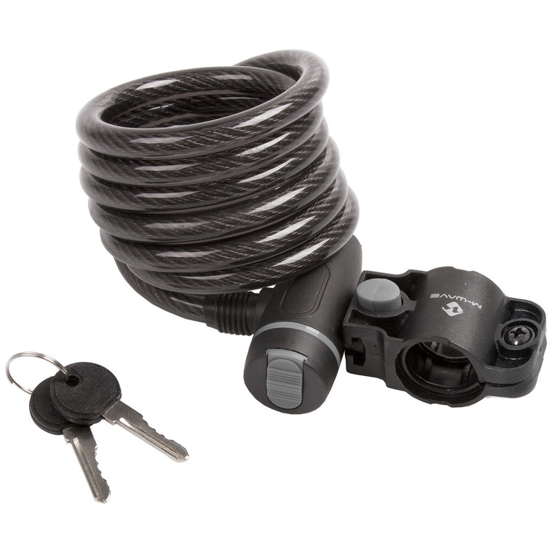 Lucchetto con cavo a spirale M-wave s 10.18