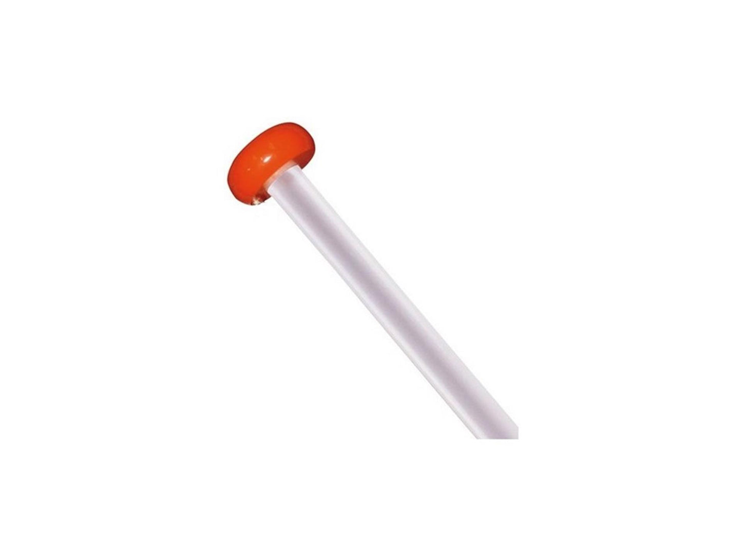 Flagpole con pulsante arancione