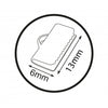 Vaessen creative • band clip 6x13mm 72pcs