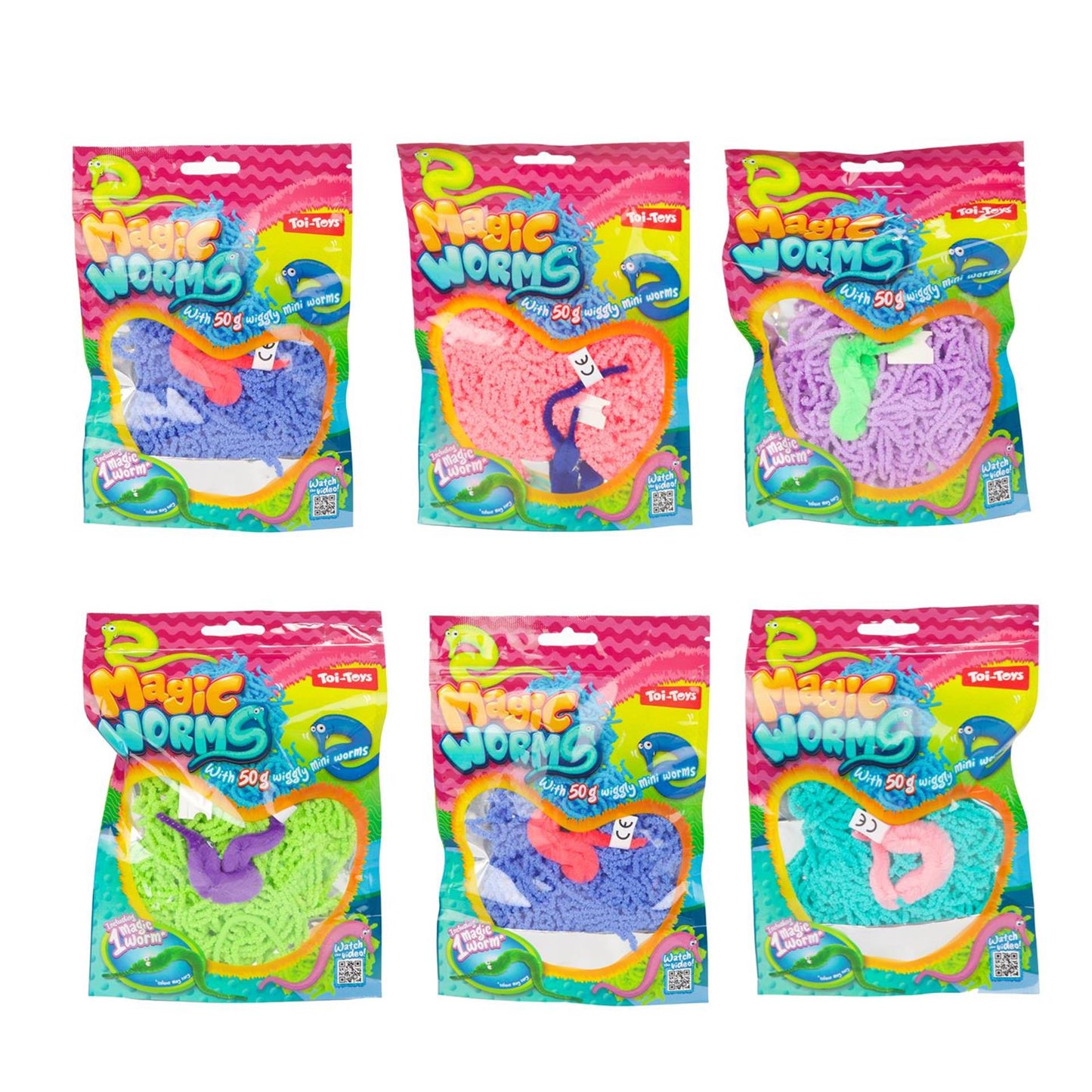 Toi-toys Gusano Mágico con Mini Gusanos 50gr