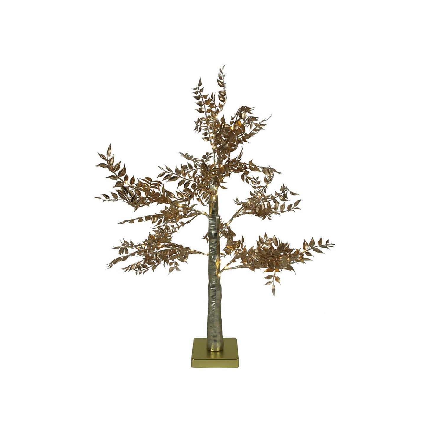 Svenska living led arbol dorado 60cm led40 cálido 3xaa