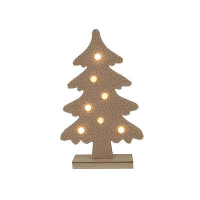 Svenska living albero di Natale orsacchiotto 7xled cammello 45cm