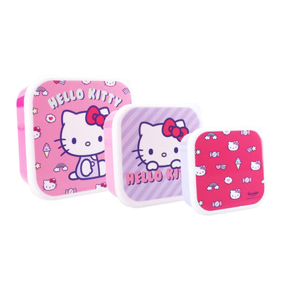 Vadobag set porta snack Hello Kitty 3 pezzi