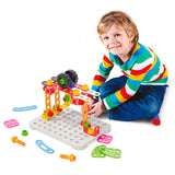 Quercetti tecno jumbo met opbergbox, 84dlg. - afbeelding 5