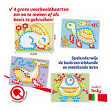 Quercetti insert mosaic, 150 pins - afbeelding 5