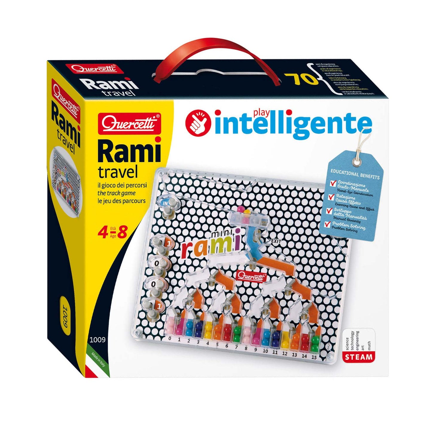 Quercetti Travel Game Intelligent Rami