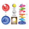 Quercetti spiral ball tower with luminous ball, 10dlg.