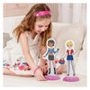 Quercetti magnetische mode aankleedpop best friends - 57dlg.