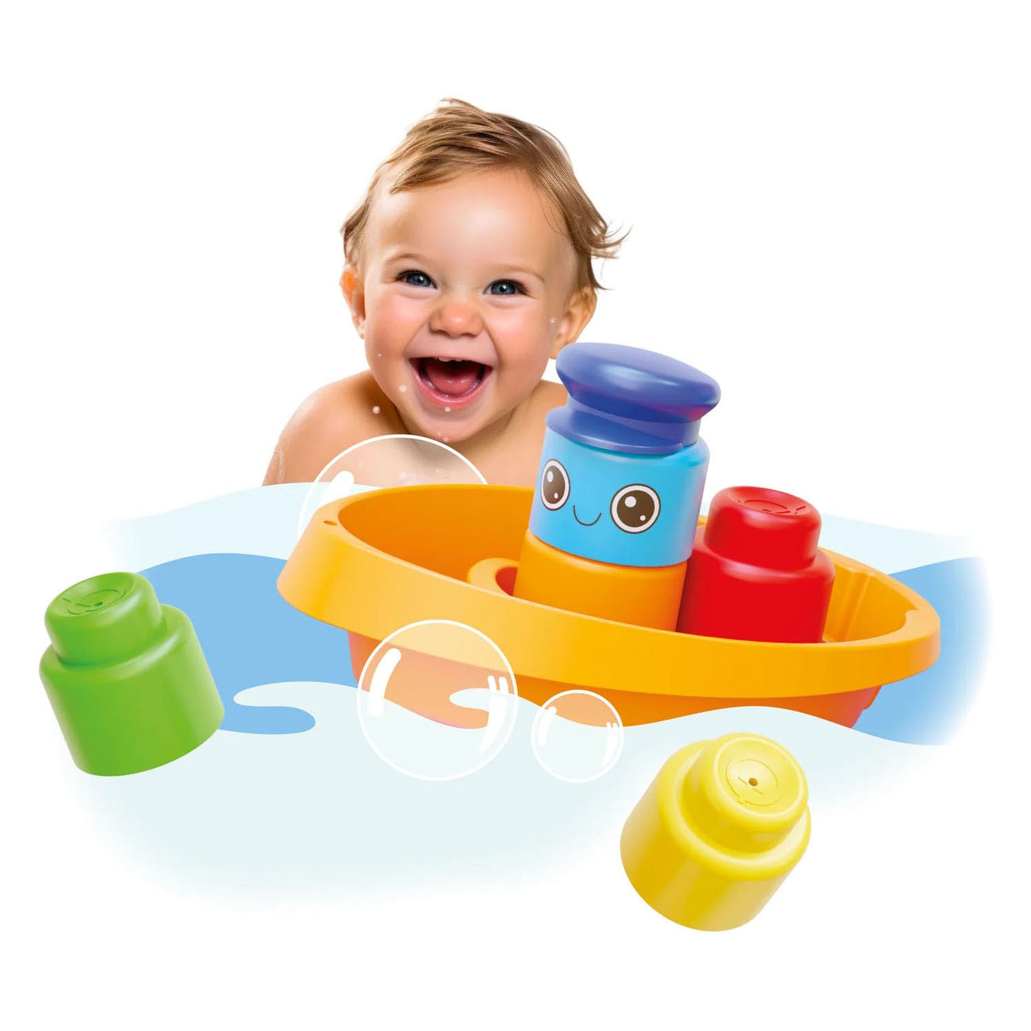 Quercetti momy boot met zachte blokken