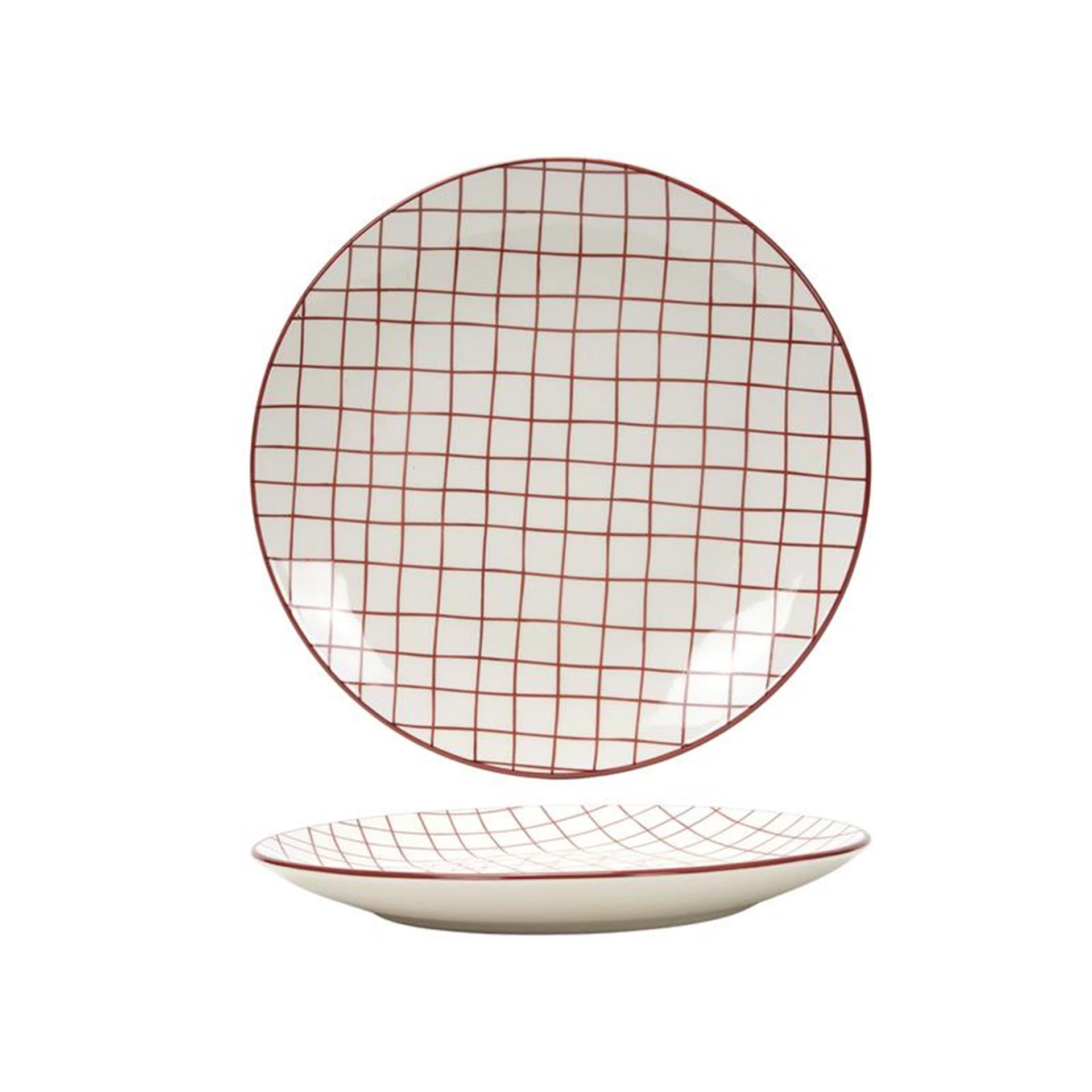 Svenska living bord 'berry' rood ã˜26,5cm