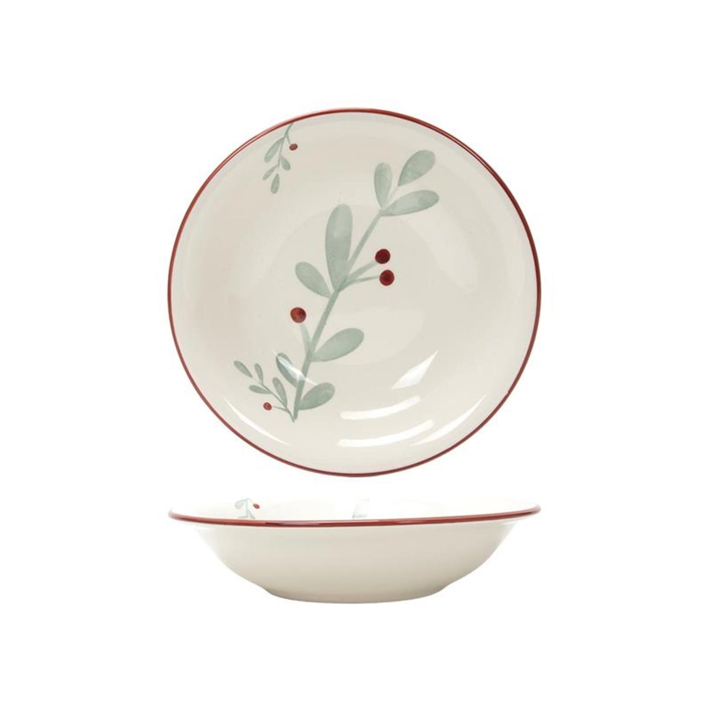 Svenska plato vivo profundo 'berry' rojo ø20,5cm