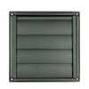 Renson 1068947 - rejilla campana extractora empotrable acero inoxidable 633 negro (dia 150) | 2 piezas