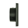 Renson 1068947 - rejilla campana extractora empotrable acero inoxidable 633 negro (dia 150) | 2 piezas