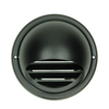 Renson 1066433 - rejilla de bolas de superficie de acero inoxidable negro tipo 638 ø100mm, de superficie | 2 piezas