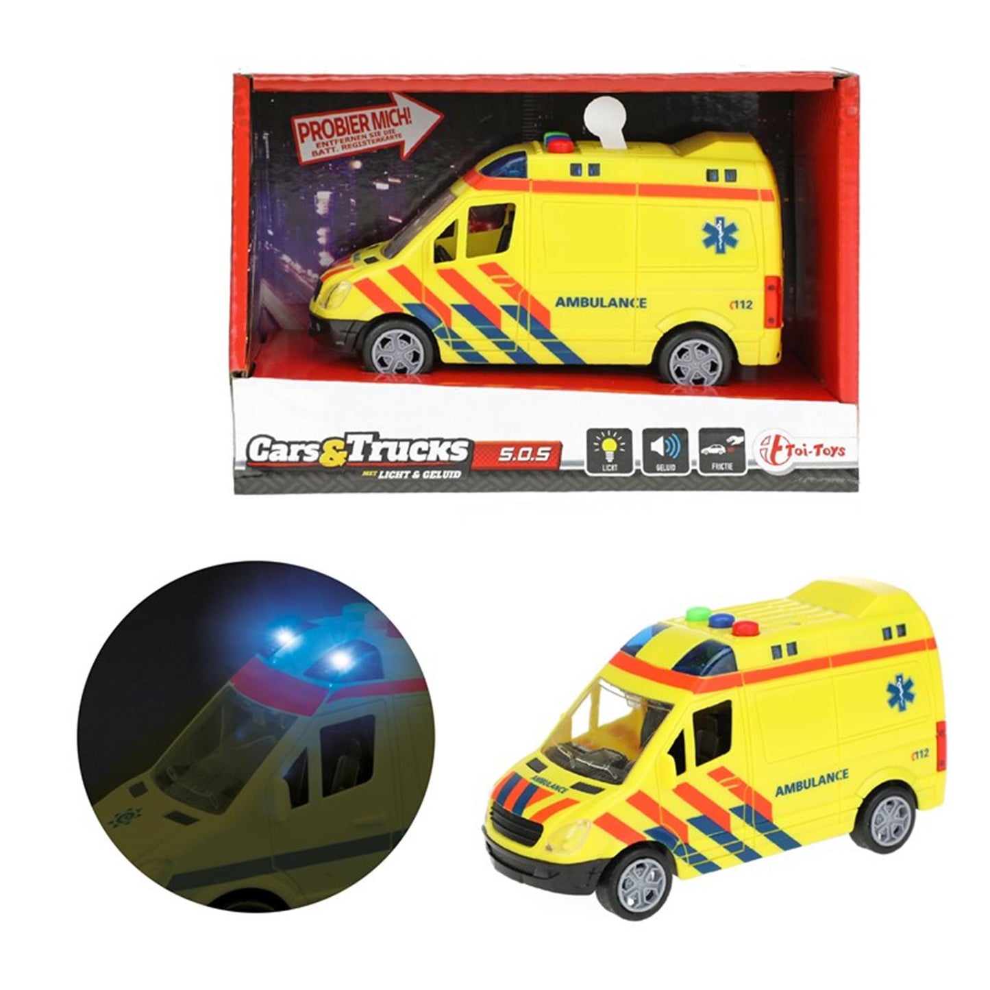 Cars Trucks Trucks Ambulance + sonido