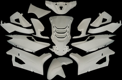 Edge plaatset 14-delig voor peugeot speedfight 4 - glanzend wit
