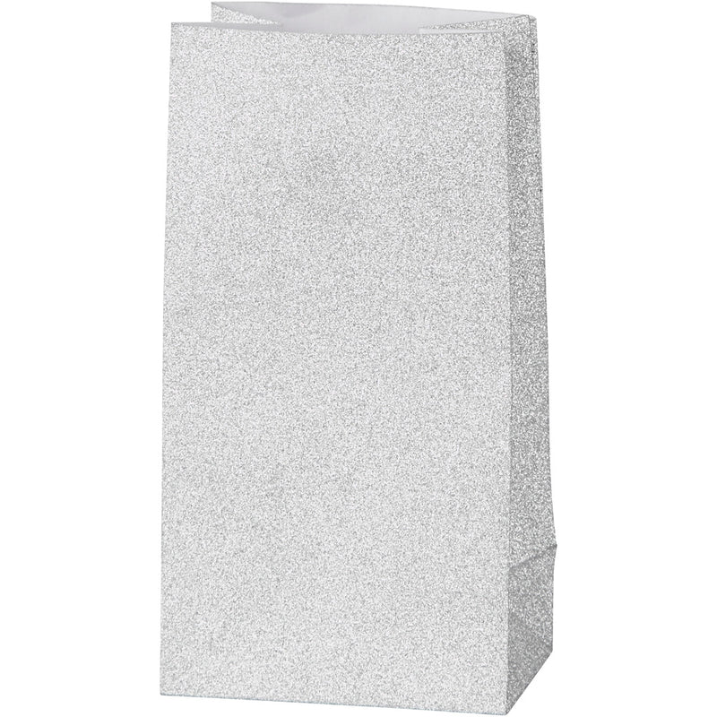 Buste di carta Vivi Gade, h: 17 cm, dimensioni 6x9 cm, 120 g, argento, 8 pezzi 1 scatola