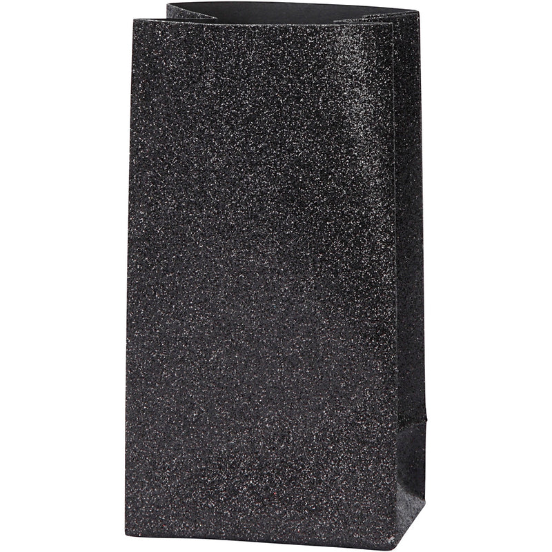 Buste di carta Vivi Gade, h: 17 cm, dimensioni 6x9 cm, 170 g, nero, 8 pezzi 1 scatola
