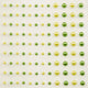 Vaessen creative • mezze perle autoadesive 3+5mm 108pz prateria
