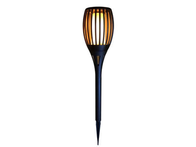 Antorcha de jardín LED llama solar 78cm