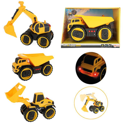 Toi-toys toi giocattoli veicolo da costruzione 22 cm attrito