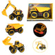 Toi-toys toi toys vehículo de construcción 22cm fricción