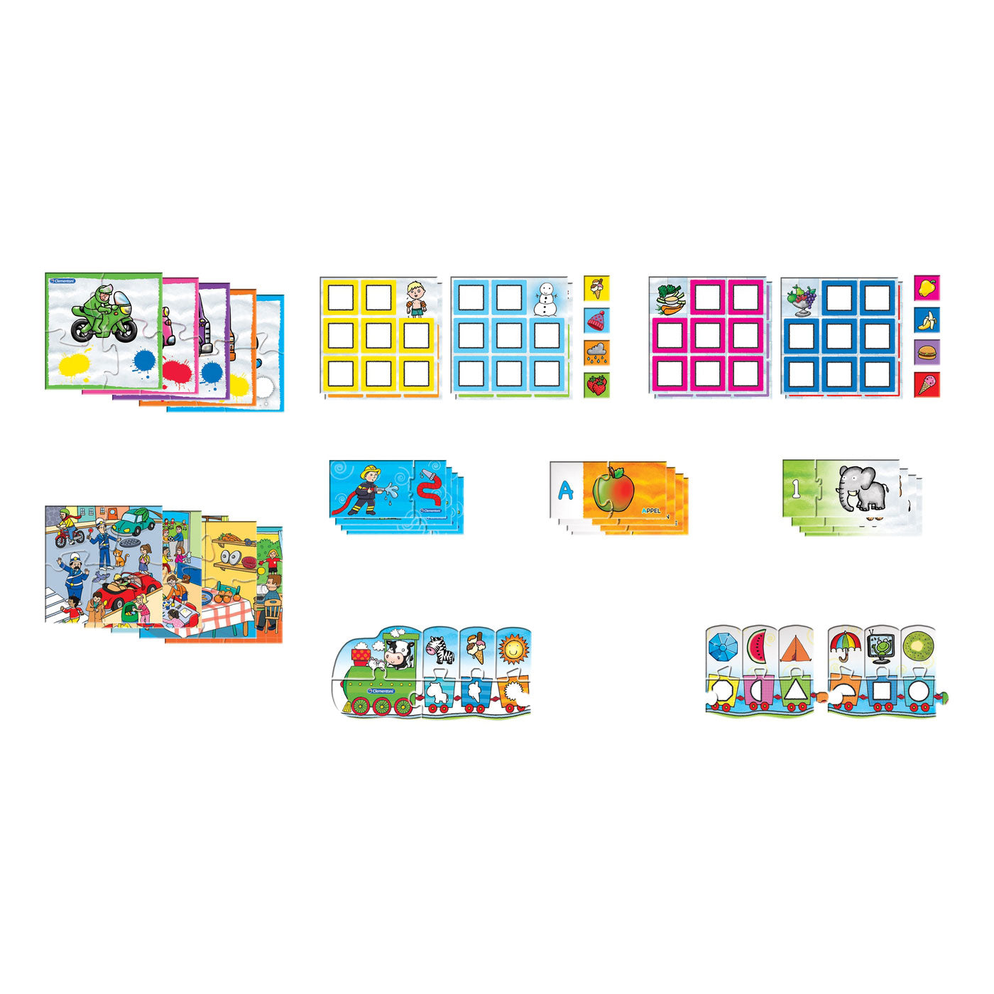 Clementoni gioca a imparare 8 giochi in 1